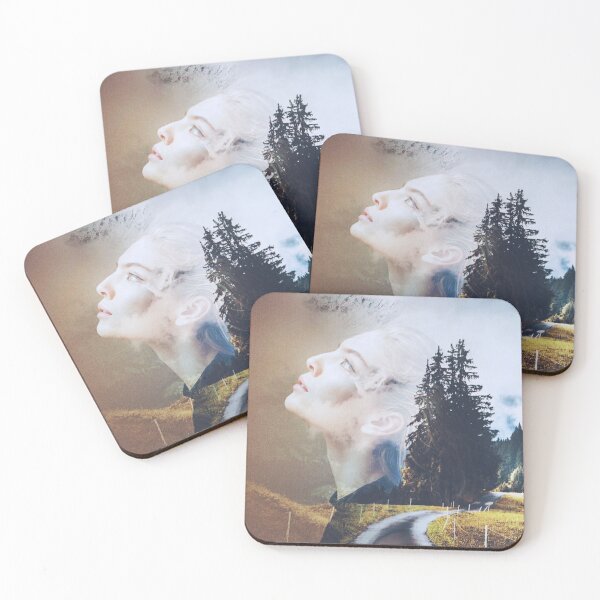 Item preview, DOUBLE EXPOSURE FEMALE PORTRAIT designed and sold by KachaniArt.
