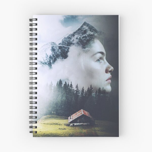 Item preview, DOUBLE EXPOSURE FEMALE PORTRAIT designed and sold by KachaniArt.