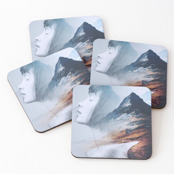 Item preview, DOUBLE EXPOSURE FEMALE PORTRAIT designed and sold by KachaniArt.