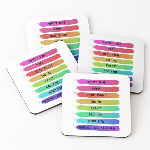 Item preview, Singular Act 1 Tracklist  designed and sold by HeatherForever.