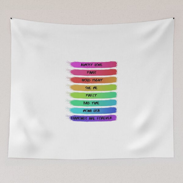 Item preview, Singular Act 1 Tracklist  designed and sold by HeatherForever.