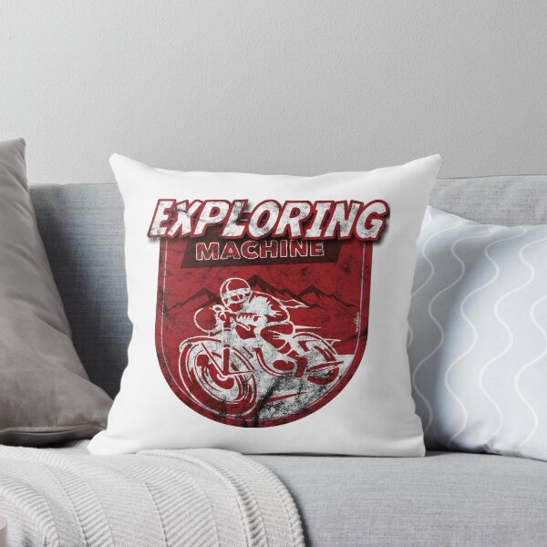 Item preview, Adventure Motorcycle Exploring Machine Sticker T-Shirt 03 designed and sold by OuterShellUK.
