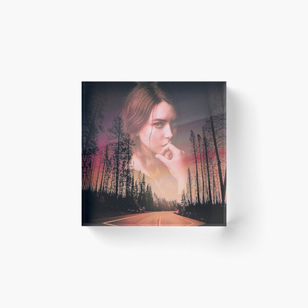 Item preview, DOUBLE EXPOSURE FEMALE PORTRAIT designed and sold by KachaniArt.