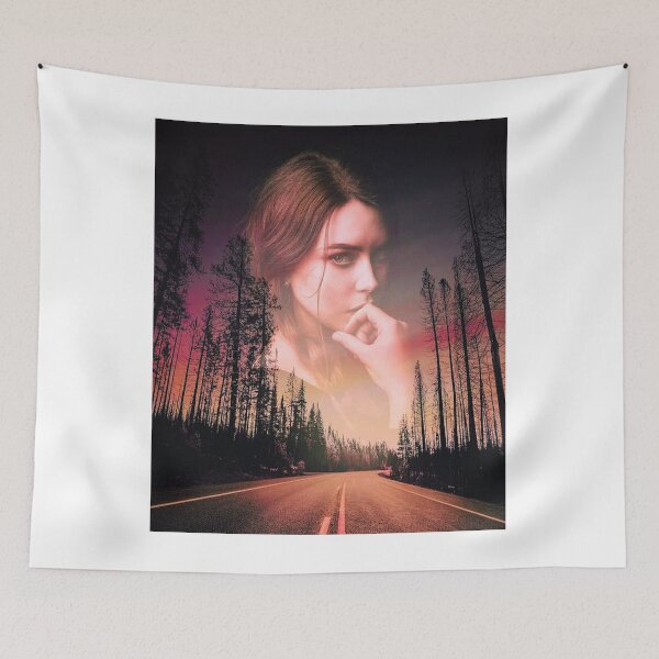 Item preview, DOUBLE EXPOSURE FEMALE PORTRAIT designed and sold by KachaniArt.