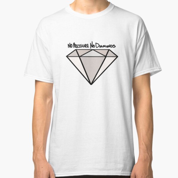 BJJ No Pressure No Diamonds Classic T-Shirt
