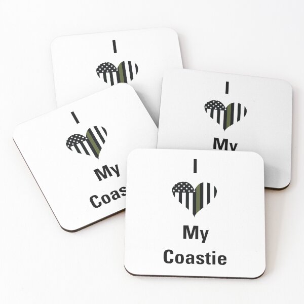 Item preview, I Love My Coastie  designed and sold by CM-PD.