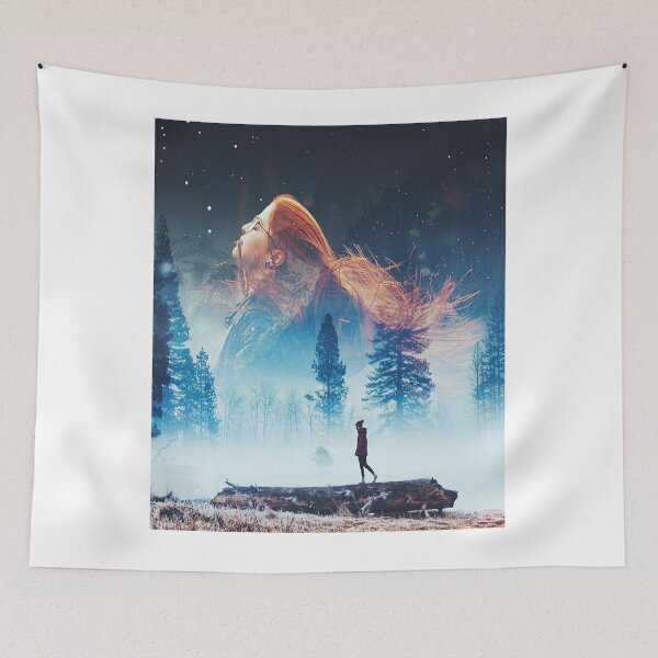 Item preview, DOUBLE EXPOSURE FEMALE PORTRAIT designed and sold by KachaniArt.