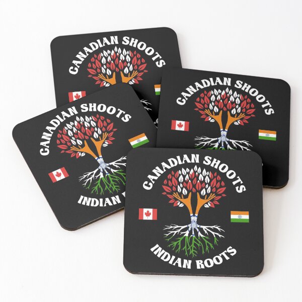 Item preview, Canadian Shoots Indian Roots designed and sold by 4wordsmovement.
