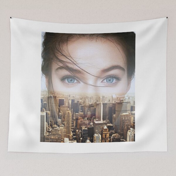 Item preview, DOUBLE EXPOSURE FEMALE PORTRAIT designed and sold by KachaniArt.