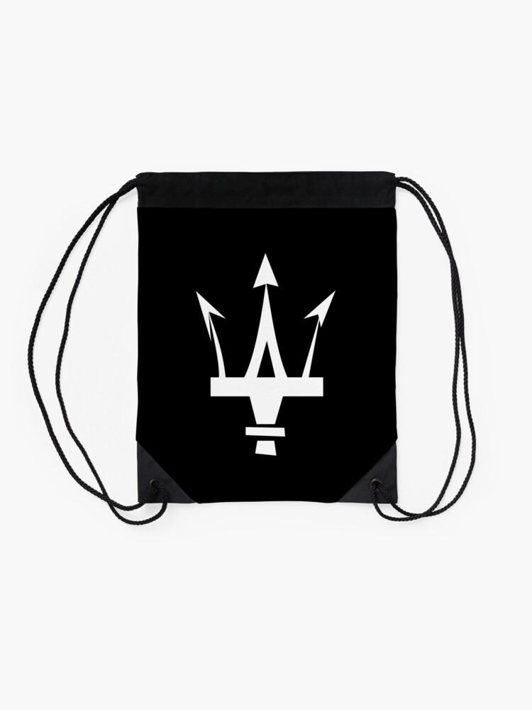 Alternate view of Maserati Emblem Drawstring Bag