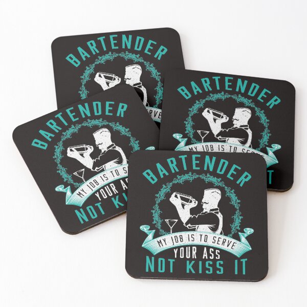 Item preview, Funny bartender / waiter gift designed and sold by torlei565.