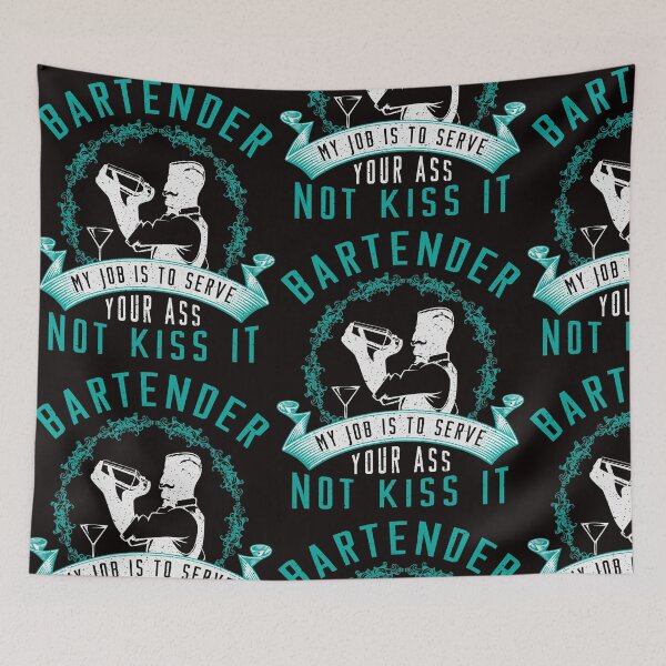 Item preview, Funny bartender / waiter gift designed and sold by torlei565.