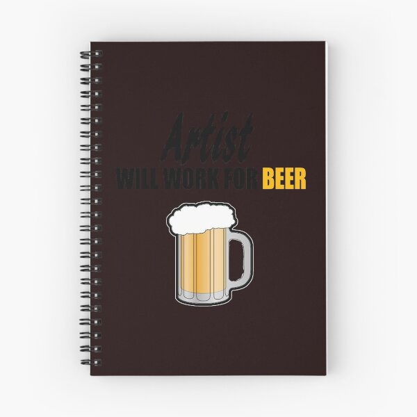 Item preview, Artist Will Work 4 Beer designed and sold by StudioN.