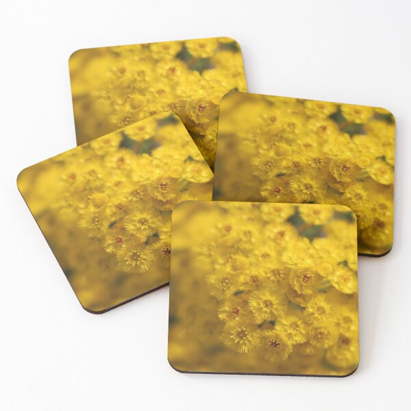 Item preview, yellow haze of flowers designed and sold by Matat Lipsky.