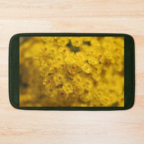 Item preview, yellow haze of flowers designed and sold by Matat Lipsky.
