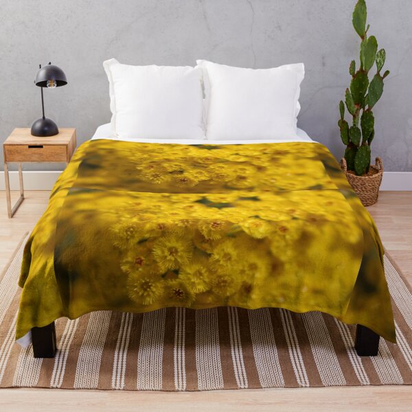 Item preview, yellow haze of flowers designed and sold by Matat Lipsky.