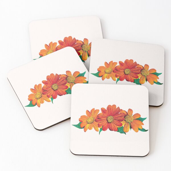Item preview, Three Orange Daisies designed and sold by Susan Savad.