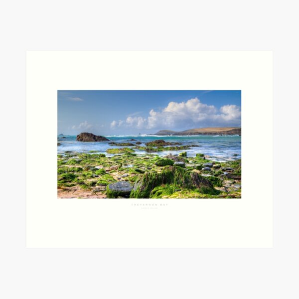 Treyarnon Bay, Cornwall Art Print