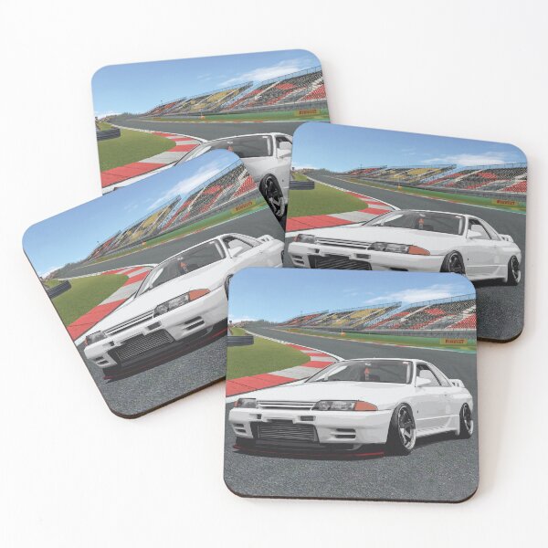 Item preview, Coche de carreras R32 GT-R Cartoon designed and sold by ToonMyRide.