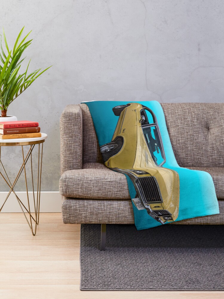 Alternate view of 1972 Oldsmobile Cutlass S Throw Blanket