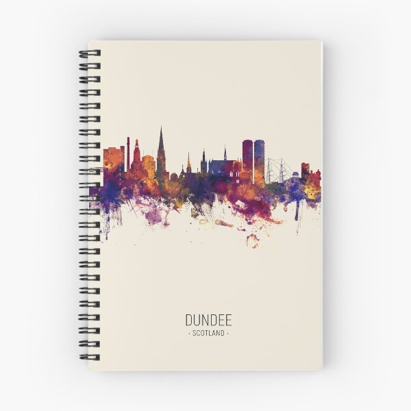Item preview, Dundee Scotland Skyline designed and sold by ArtPrints.
