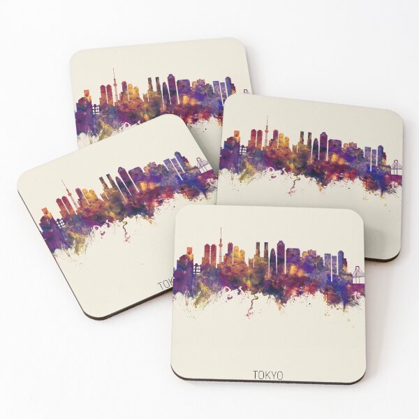 Item preview, Tokyo Japan Skyline designed and sold by ArtPrints.