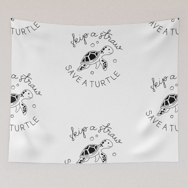 Item preview, Skip a Straw save a turtle designed and sold by Sioox.