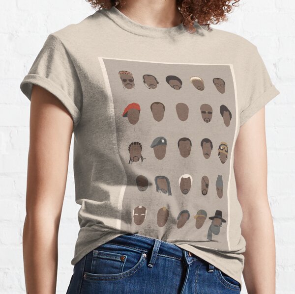 25 visages de Samuel L T-shirt classique