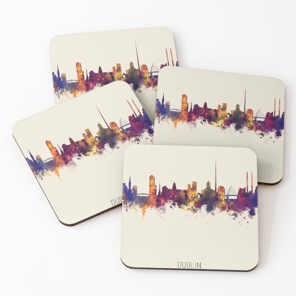 Item preview, Dublin Ireland Skyline designed and sold by ArtPrints.