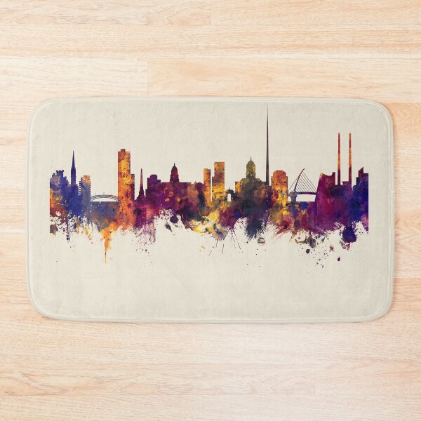 Item preview, Dublin Ireland Skyline designed and sold by ArtPrints.
