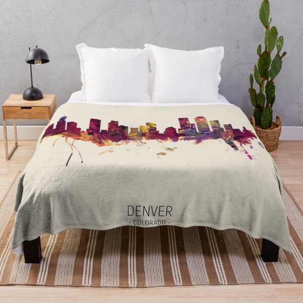 Item preview, Denver Colorado Skyline designed and sold by ArtPrints.