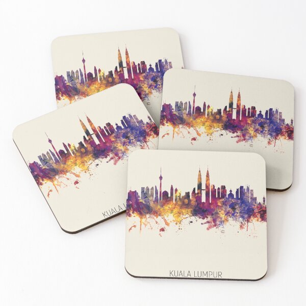 Item preview, Kuala Lumpur Malaysia Skyline designed and sold by ArtPrints.