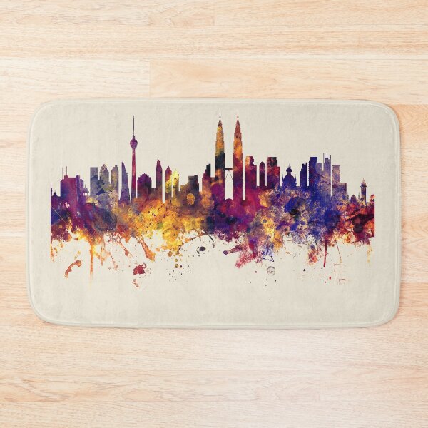 Item preview, Kuala Lumpur Malaysia Skyline designed and sold by ArtPrints.