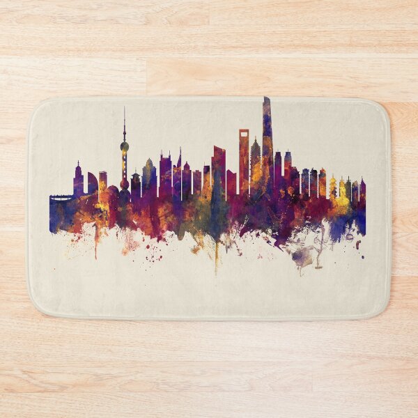 Item preview, Shanghai China Skyline designed and sold by ArtPrints.