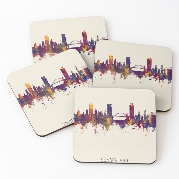 Item preview, Sunderland England Skyline designed and sold by ArtPrints.