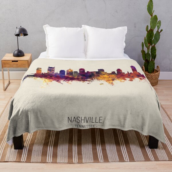 Artikelvorschau, Nashville Tennessee Skyline entworfen und verkauft von ArtPrints.