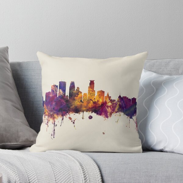 Item preview, Minneapolis Minnesota Skyline designed and sold by ArtPrints.