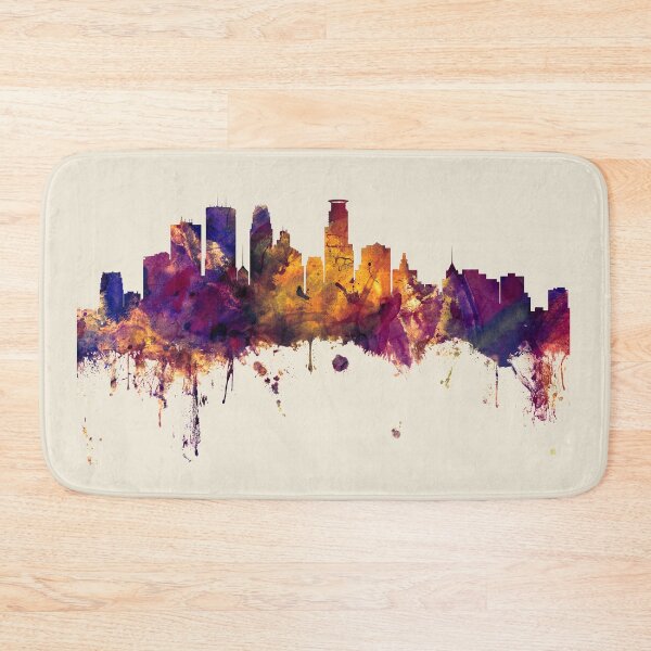 Item preview, Minneapolis Minnesota Skyline designed and sold by ArtPrints.