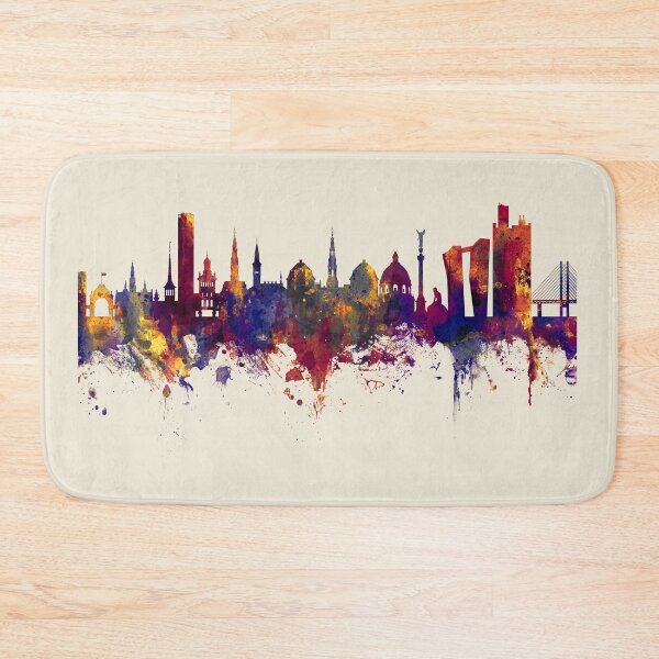 Item preview, Copenhagen Denmark Skyline designed and sold by ArtPrints.