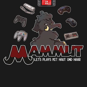 Artwork thumbnail, Mammut Let's Play with skin and hair - original with logo by Mammut-Merch