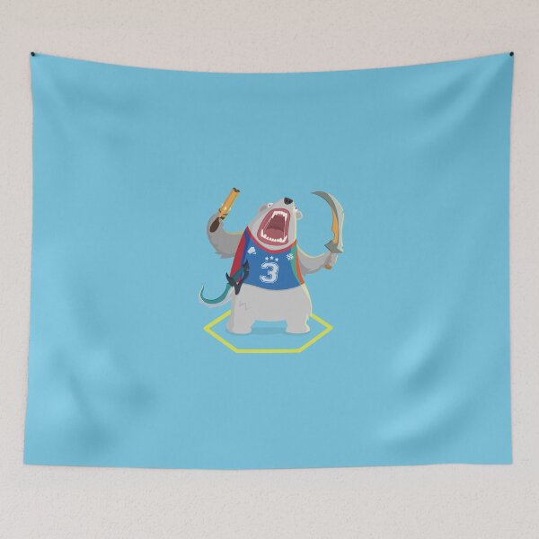 Item preview, Hypercarry Volleyball Bear designed and sold by ponybacon.