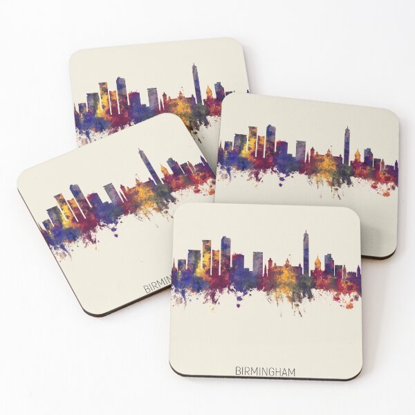 Item preview, Birmingham England Skyline designed and sold by ArtPrints.