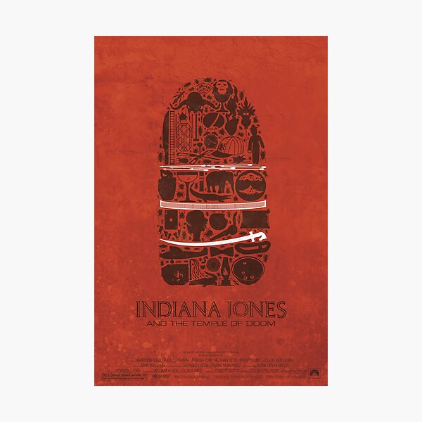 Temple of Doom fan poster Impression photo
