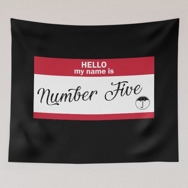 Item preview, Hello my name is... Number Five. designed and sold by xdangerline.