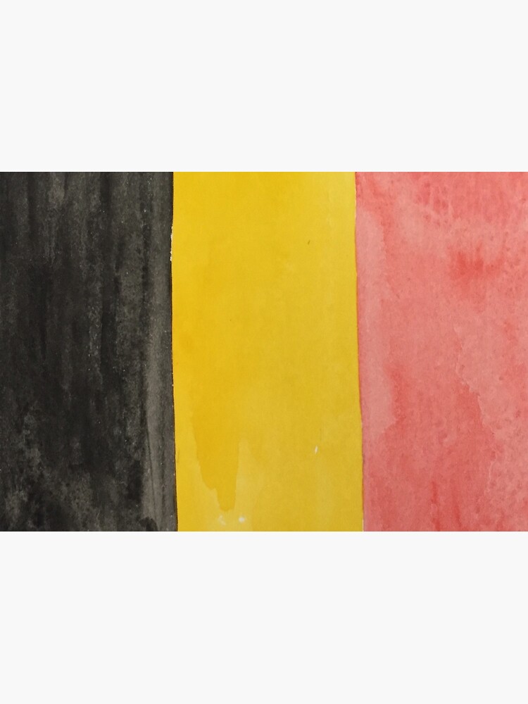 Belgium National Flag  BelgianTricolore Black, Yellow and Red by podartist