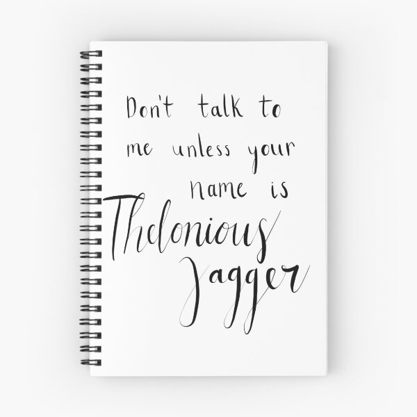Item preview, "Don't talk to me unless your name is Thelonious Jagger" designed and sold by Mada S..
