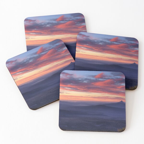 Item preview, Sunset over Mount Thielsen from Mount Scott, Crater Lake National Park, Oregon designed and sold by Daniel Arthur Brown Photography.