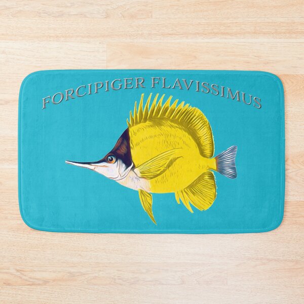 Item preview, Forcipiger flavissimus (Yellow Longnose Butterflyfish) designed and sold by boogeyman.