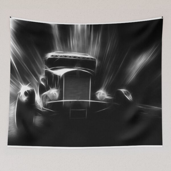 Item preview, Hot Rod, black and white - 02 designed and sold by hottehue.