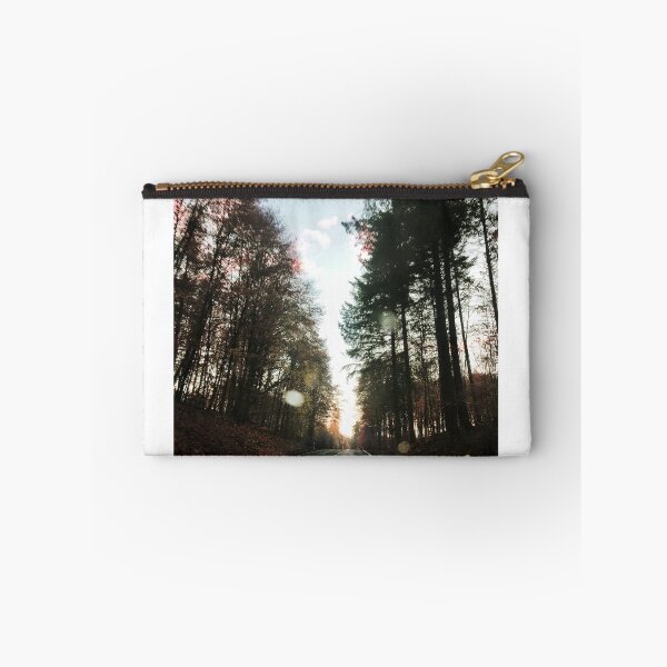 Item preview, Forest road autumn photography designed and sold by H1GA.